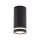 Spot de plafond métal Ø 5,5 cm H : 11 cm petit rond noir GU10