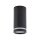 Spot de plafond métal Ø 5,5 cm H : 11 cm petit rond noir GU10
