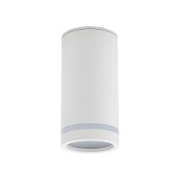 Spot Lampe plafond métal GU10 Ø 5,5 cm H :...