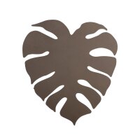 Applique indirecte m&eacute;tal brun H : 54 cm 3x G9 Blatt
