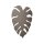 Applique murale marron H : 40 cm 3x G9 feuille indirecte métal