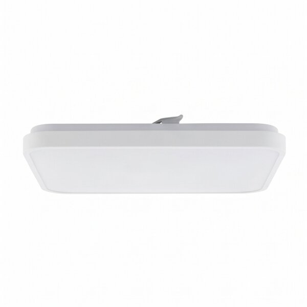 Plafonnier LED Blanc Aluminium 32 W blanc chaud faible éblouissement