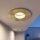 Luminaire encastré rond aluminium verre GU10 IP44 L:8,5 cm