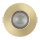 Luminaire encastré rond aluminium verre GU10 IP44 L:8,5 cm