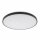 Plafonnier LED noir à faible éblouissement Ø49 cm 32 W 2100 lm