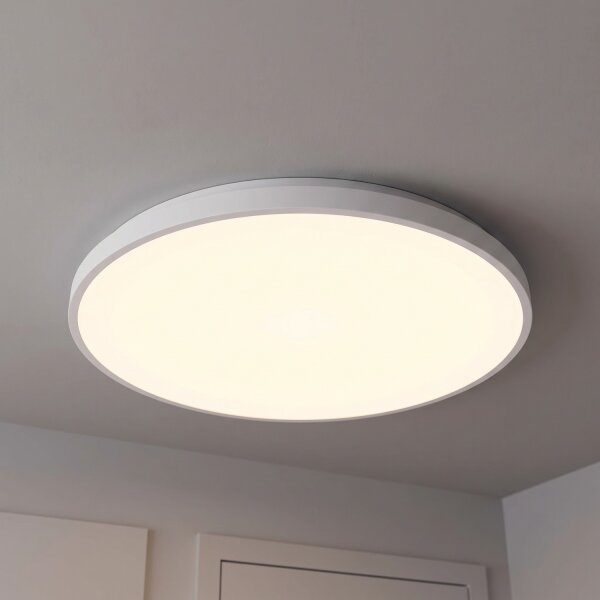 Plafonnier LED rond à faible éblouissement Ø49 cm 32 W 3000 K blanc