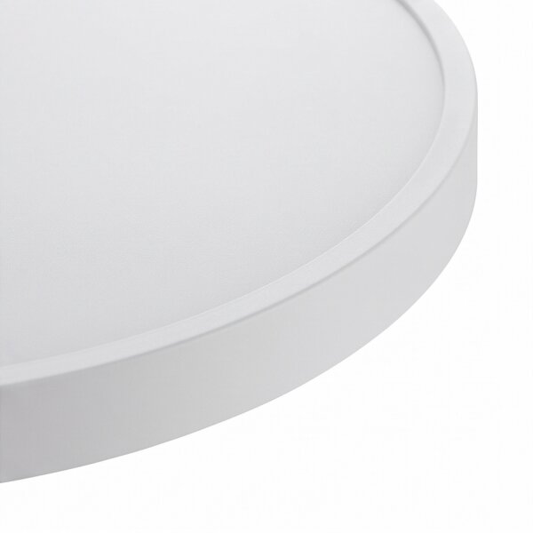 Plafonnier LED rond à faible éblouissement Ø49 cm 32 W 3000 K blanc
