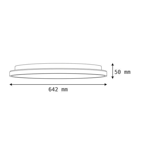 Blendarme LED plafonnier blanc métal IP44 blanc neutre