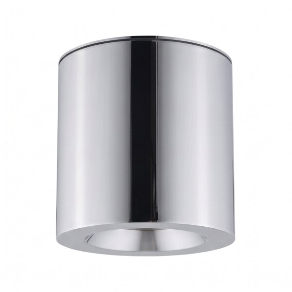 Spot de plafond en aluminium apparent IP44 GU10 en chrome