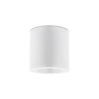 Spot blanc à poser aluminium accentué IP44...