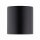 Spot de plafond aluminium accentué IP44 GU10 noir
