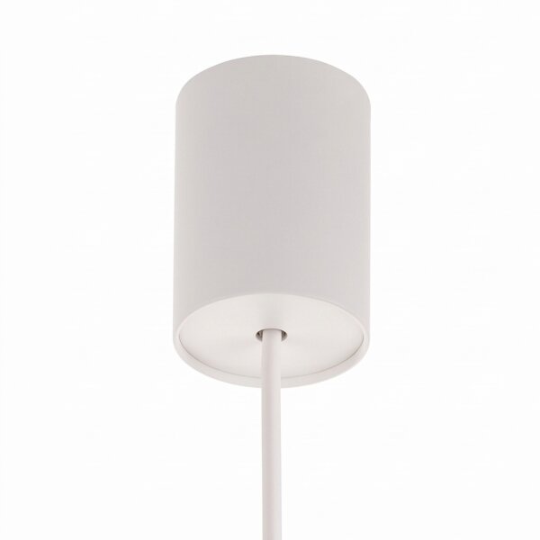 Lampe à suspendre en bambou naturel E27 L:43 cm réglable en hauteur