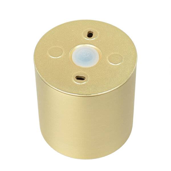 Spot de plafond aluminium en laiton Ø8,5 cm IP44 GU10