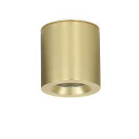 Spot de plafond aluminium en laiton Ø8,5 cm IP44 GU10