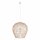 Suspension E27 Bambou naturel L:50 cm réglable en hauteur
