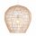 Suspension E27 Bambou naturel L:50 cm réglable en hauteur