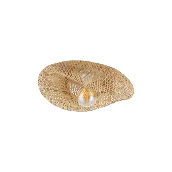 Plafonnier décoratif Ø50 cm E27 Bambou naturel