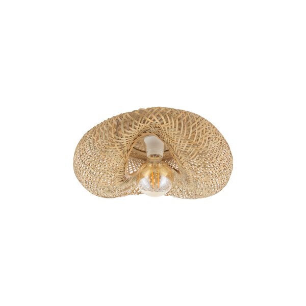 Plafonnier décoratif Ø50 cm E27 Bambou naturel