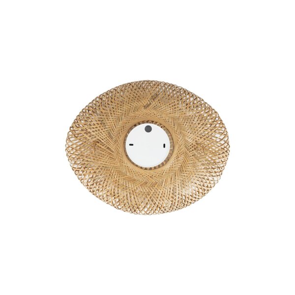 Plafonnier décoratif Ø50 cm E27 Bambou naturel
