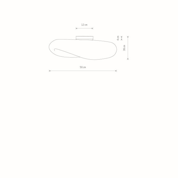 Plafonnier décoratif Ø50 cm E27 Bambou naturel