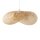 Suspension réglable en hauteur Bambou Bois E27 L:80 cm