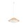 Suspension Corde de papier Naturel Blanc E27 Ø60 cm Moderne
