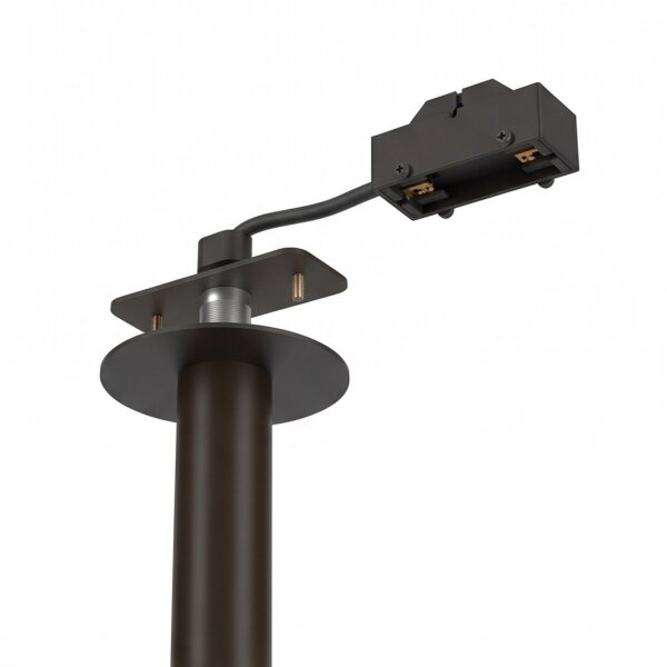 Spot à encastrer métal noir rond H:75 cm G9 Intemporel