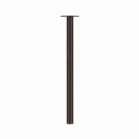 Spot à encastrer métal noir rond H:75 cm G9...