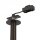 Spot à encastrer métal noir rond H:75 cm G9 Intemporel