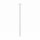 Grand spot encastré en métal rond H:75 cm G9 en blanc