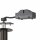 Lampe encastrée ronde en métal H:90 cm G9 jusquà 10 W en noir