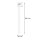 Lampe encastrée ronde en métal H:90 cm G9 jusquà 10 W en noir