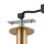 Spot encastré stylé en or rond H:90 cm G9 jusquà 10 W