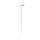 Spot encastré blanc H:90 cm G9 jusquà 10 W accentué