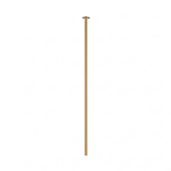 Spot rond encastré Ø6 cm en or G9 accentué