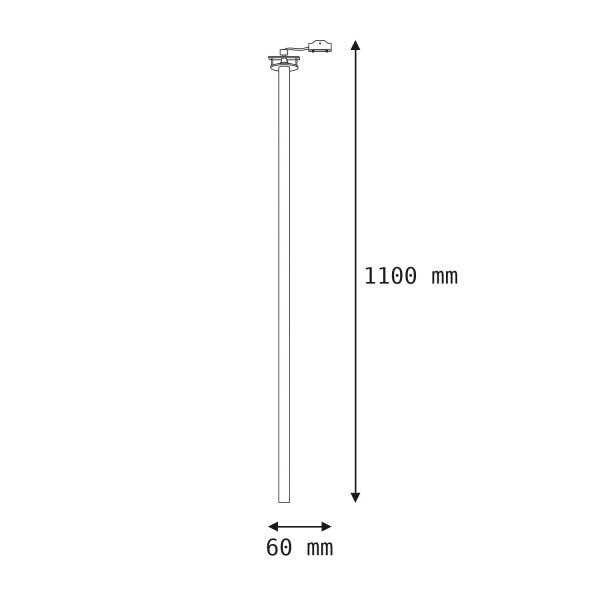 Spot rond encastré Ø6 cm en or G9 accentué