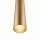 Spot rond encastré Ø6 cm en or G9 accentué