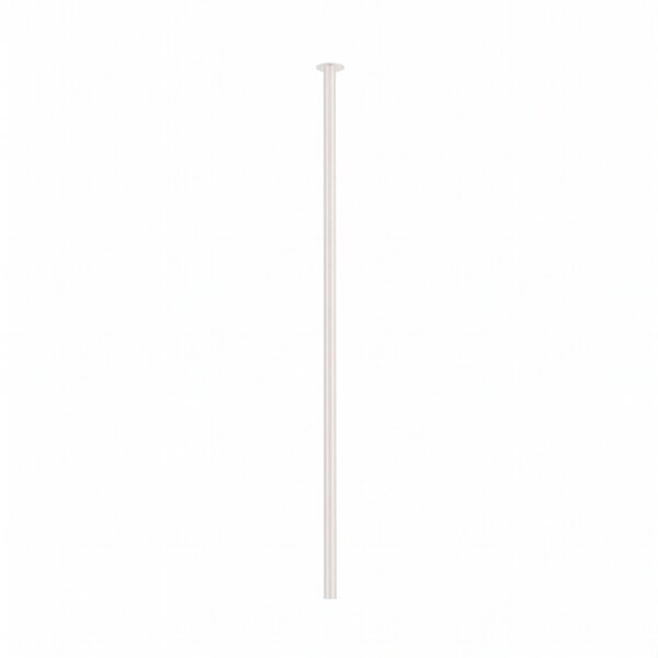 Spot rond encastré Ø6 cm blanc acier G9 accentué