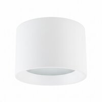 Projecteur de plafond Blanc Aluminium GX53 IP54 L:10 cm...