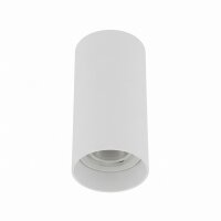 Spot de plafond apparent métal GU10 L:5,5 cm rond...