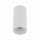 Spot de plafond apparent métal GU10 L:5,5 cm rond en blanc