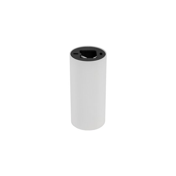 Spot de plafond métal GU10 L:5,5 cm rond élégant blanc or