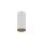 Spot de plafond métal GU10 L:5,5 cm rond élégant blanc or