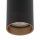 Spot de plafond acier noir or GU10 5,5 cm rond cylindre