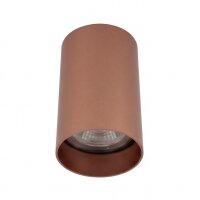 Spot de plafond acier GU10 en cuivre Ø5,5 cm...