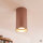 Spot de plafond acier GU10 en cuivre Ø5,5 cm élégant