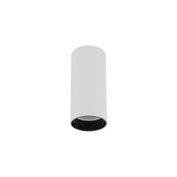 Spot de plafond noir blanc métal GU10 Ø5,5...