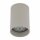 Spot de plafond gris métal GU10 rond Ø5,5 cm apparent