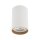 Spot encastré rond en métal blanc doré GU10 L:5,5 cm