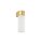 Applique murale verre aluminium G9 IP44 P:7 cm en laiton
